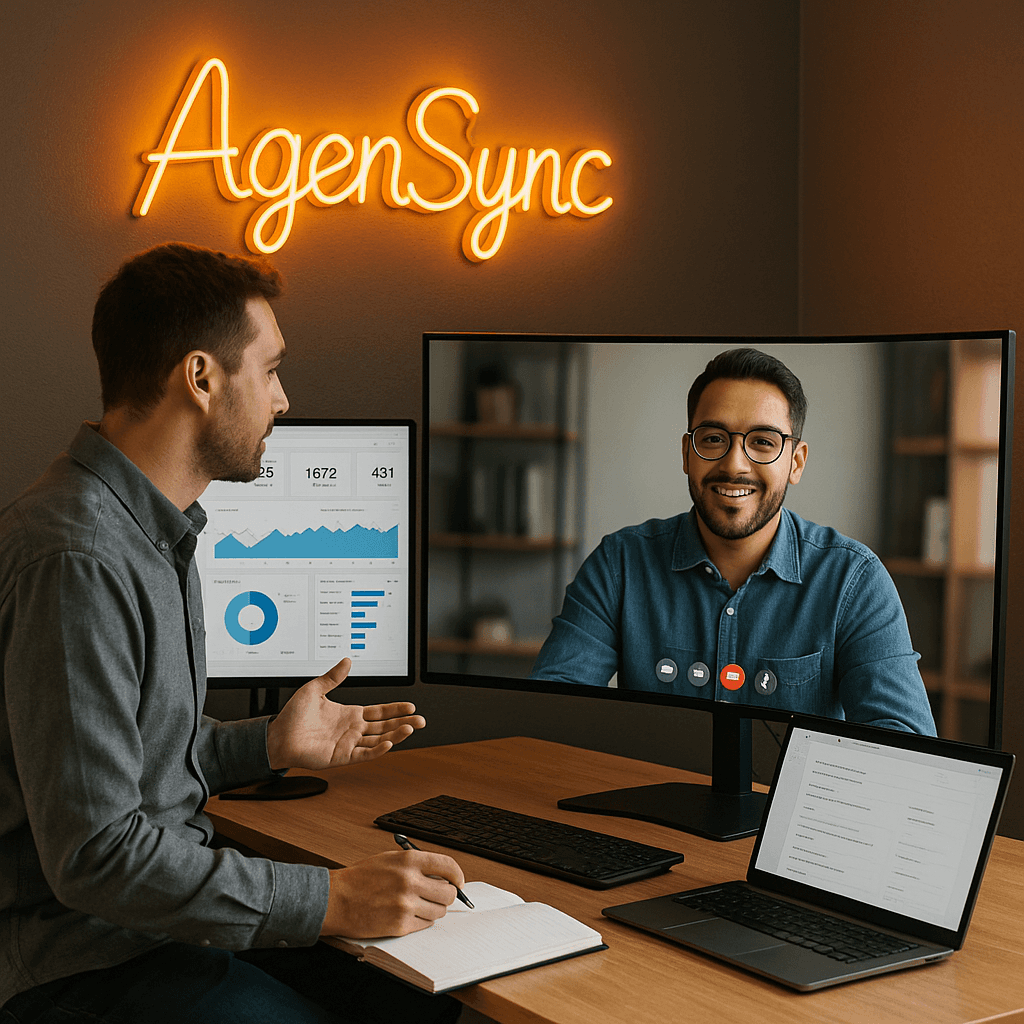 Online client meeting setup