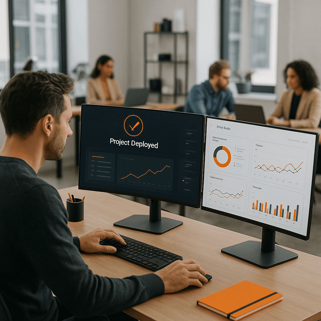 Project deployment finalization